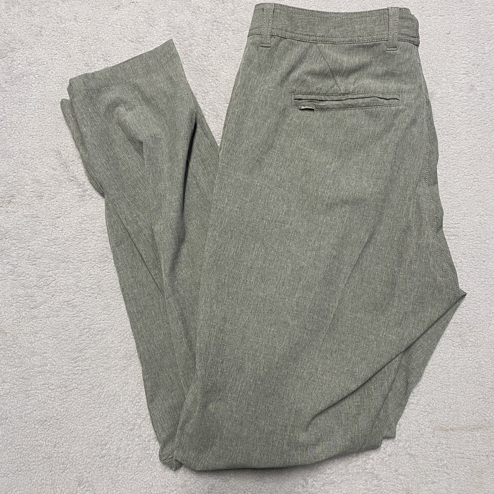 Linksoul Pants Mens 34x32 Light Grey Performance Golf Stretch